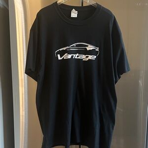 Black Aston Martin Vantage Graphic T-Shirt